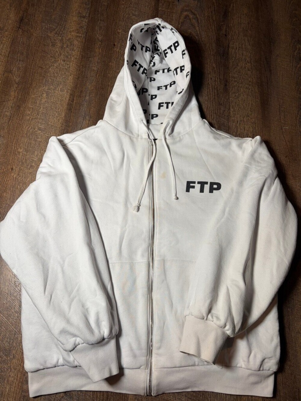 FTP Reversable All Over Zip Up Hoodie